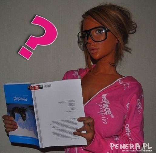 Blondyno-solara udaje inteligenta Blondyno-solara udaje inteligenta