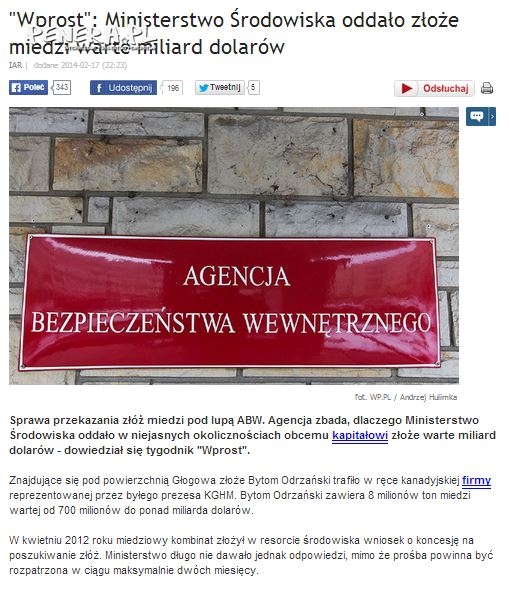 Przekręt na miliard dol w Ministerstwie Środowiska Przekręt na miliard dol w Ministerstwie Środowiska