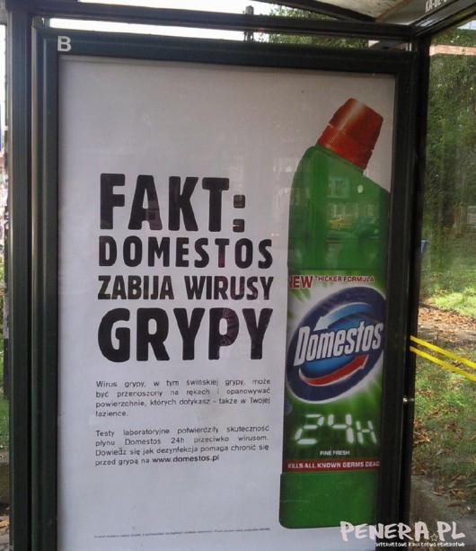 Niebawem Domestos będzie polecany przez lekarzy Niebawem Domestos będzie polecany przez lekarzy