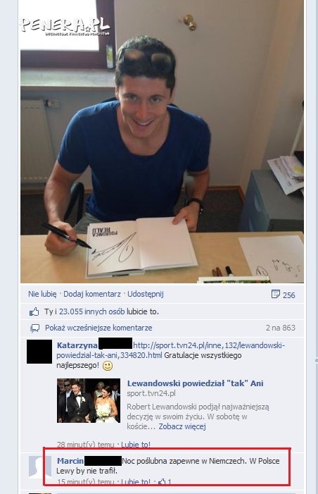 Lewandowski się ożenił