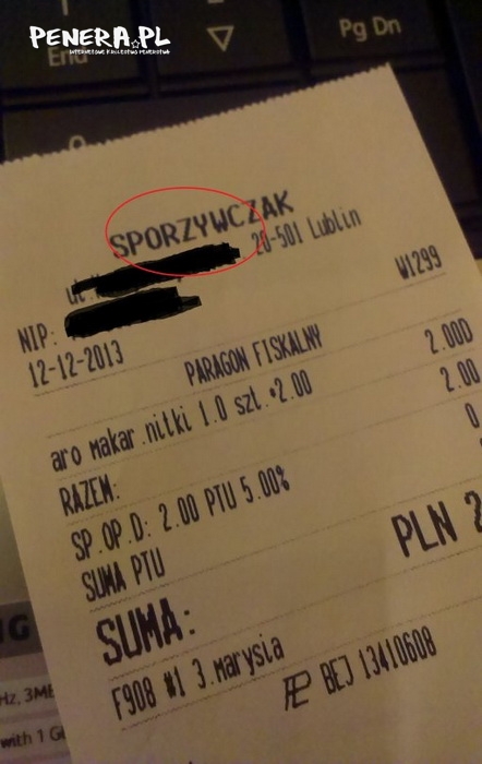 Sporzywczak w Lublinie Sporzywczak w Lublinie