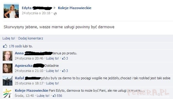 Koleje Mazowieckie i cięta riposta Koleje Mazowieckie i cięta riposta