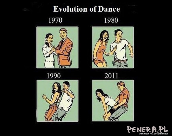 Ewolucja tańca Ewolucja tańca