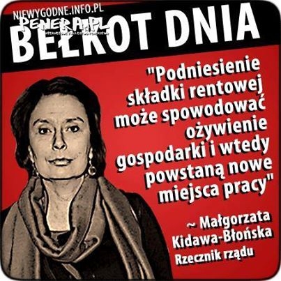 Bełkot dnia Bełkot dnia
