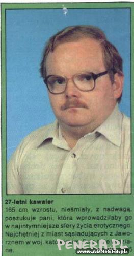 27 letni kawaler z nadwagą 27 letni kawaler z nadwagą