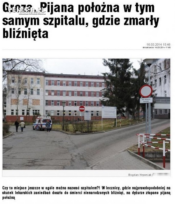 Strach wylądować w tym szpitalu Strach wylądować w tym szpitalu