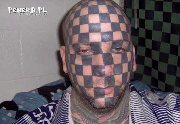 Człowiek szachownica Człowiek szachownica