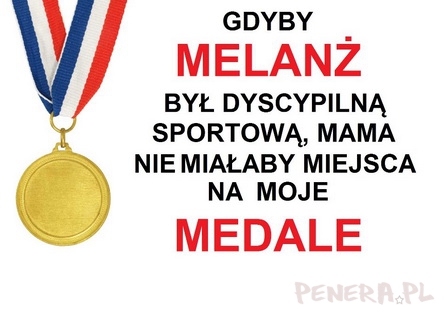 Gdyby melanż był dyscypliną sportową Gdyby melanż był dyscypliną sportową