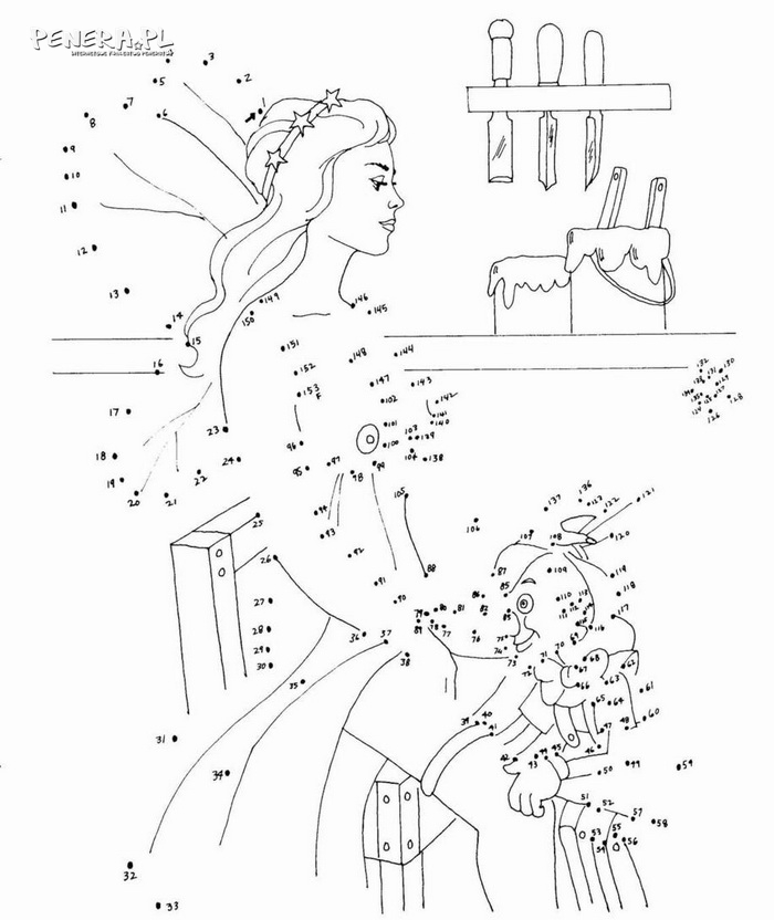 Wydrukuj i połącz kropki Wydrukuj i połącz kropki