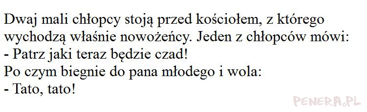 Kawał - o dwóch takich co zepsuli ślub Kawał - o dwóch takich co zepsuli ślub