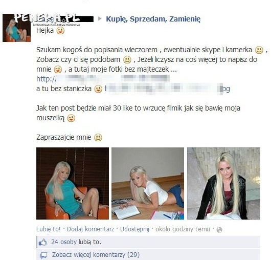 Kasię chyba swędzi Kasię chyba swędzi