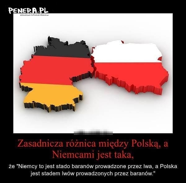 Różnica między Polską a Niemcami Różnica między Polską a Niemcami