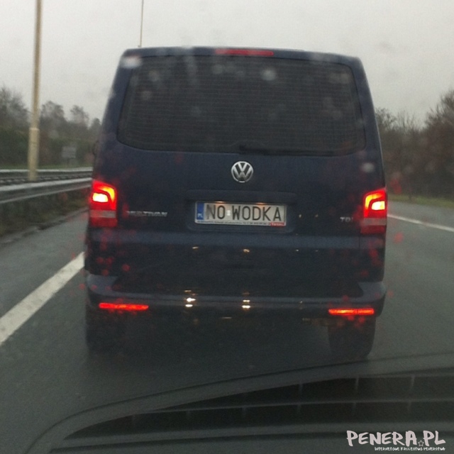 NO WODKA - często musi mieć kontrole NO WODKA - często musi mieć kontrole