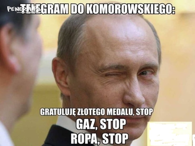 Jeszcze Putin coś chciał powiedzieć Jeszcze Putin coś chciał powiedzieć