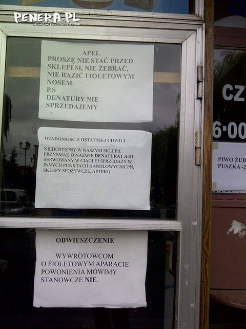 Apel sprzedawcy do panów o czerwonym nosie Apel sprzedawcy do panów o czerwonym nosie