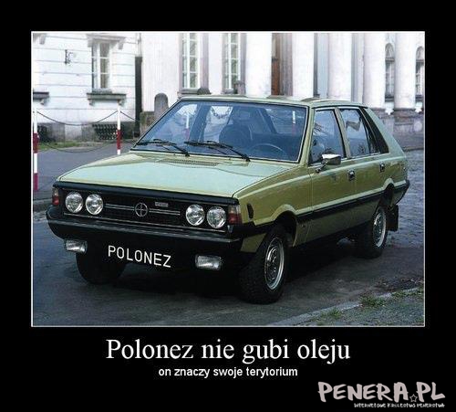 Polonez nie gubi oleju... Polonez nie gubi oleju...