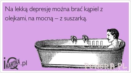 Kąpiel - lekiem na depresję Kąpiel - lekiem na depresję