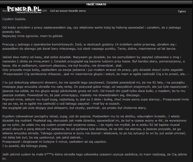 Autentyczna historia Autentyczna historia