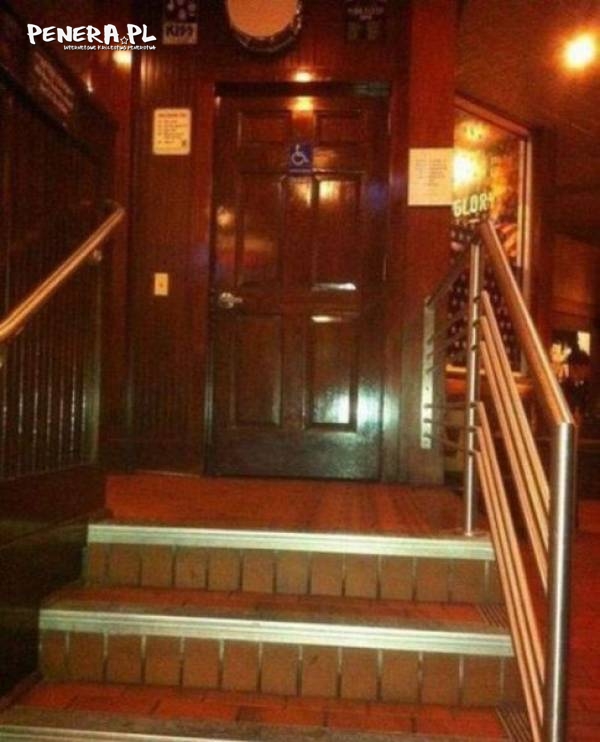 Tor przeszkód dla inwalidy!