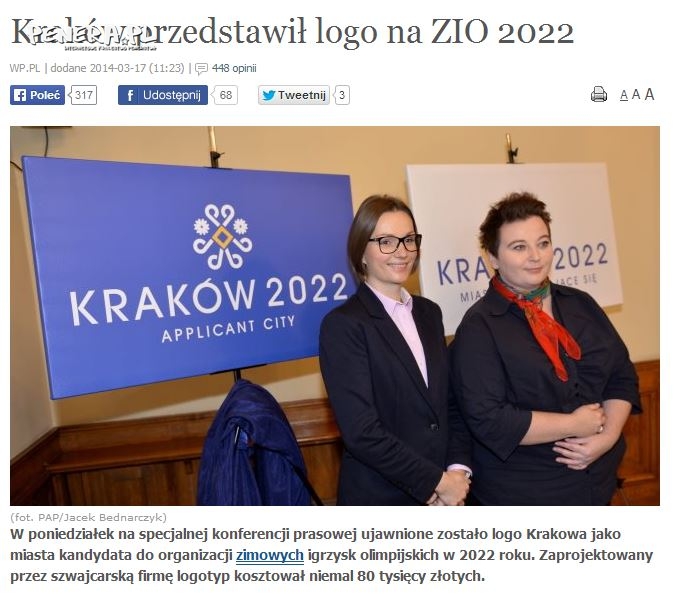 To jest logo Krakowa na ZIO 2022 To jest logo Krakowa na ZIO 2022