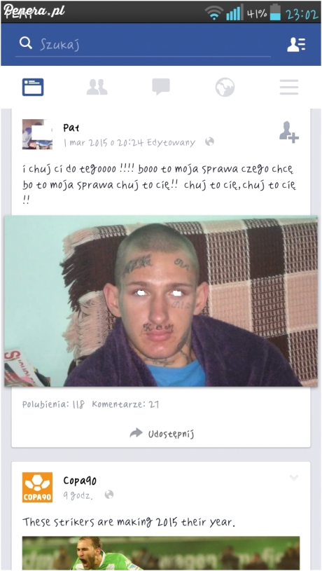 A co tam wydziaram sobie napisy na mordzie