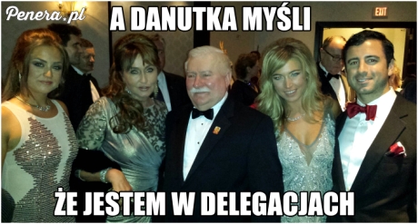 A Danuśka myśli że na delegacji :D