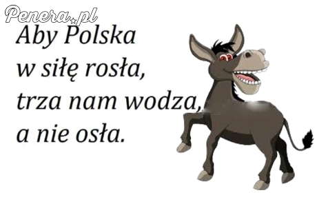 Aby Polska w siłę rosła...