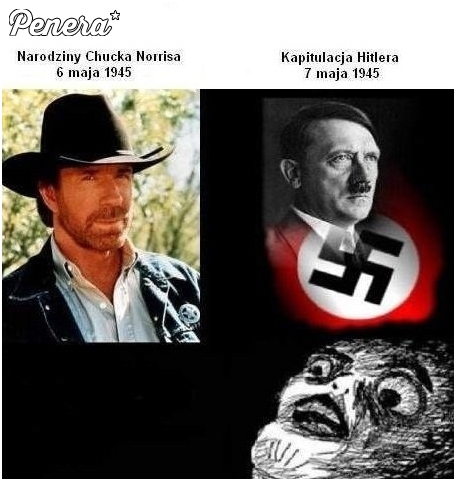 Adolf przestraszył się Chucka