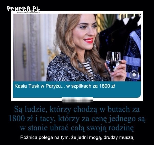 Bo cała rodzinka nie wie co to bieda Bo cała rodzinka nie wie co to bieda