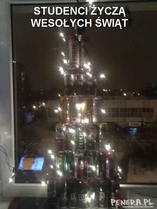 Studenci życzą wesołych świąt Studenci życzą wesołych świąt
