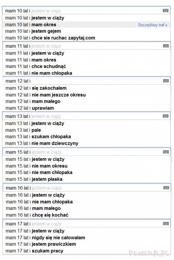 Google podpowiada Google podpowiada