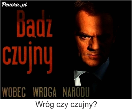 Bądź czujny wobec wroga narodu