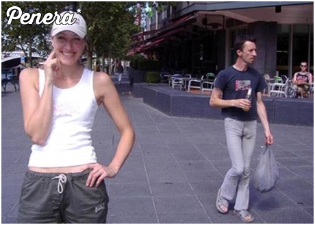 Bardzo ciasne męskie dzwono rurki