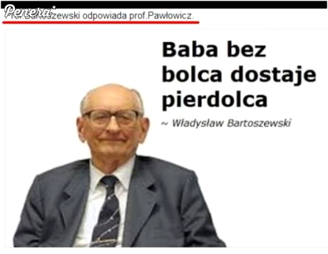 Bartosiewicz odpowiada Pawłowicz