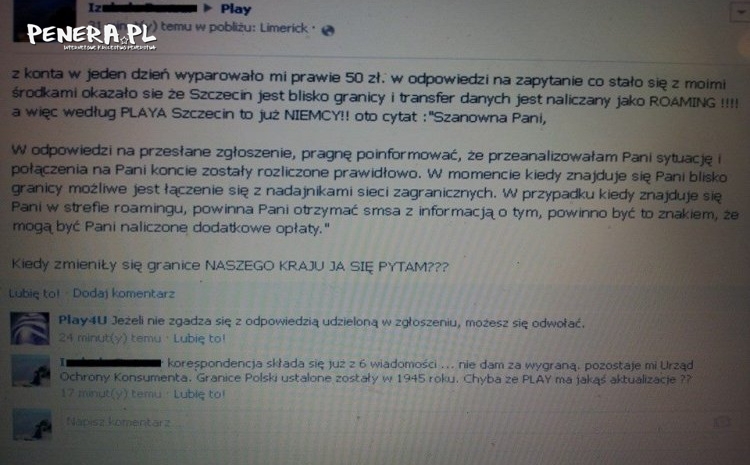 Play zmienia granice Polski