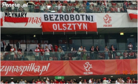 Bezrobotni pozdrawiają piłkarzy