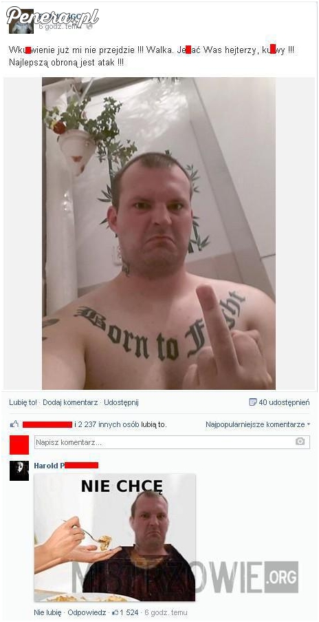 Bonus będzie walczył :D