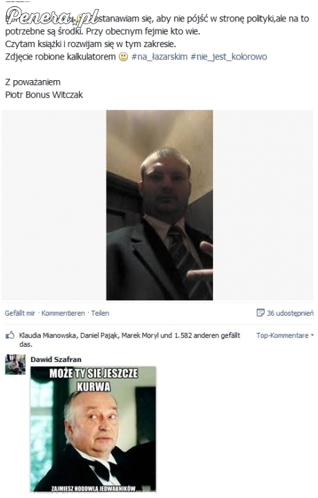 Bonus chce zostać politykiem