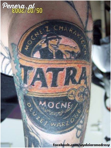 Być fanem Tatry i zrobić sobie tatuaż - bezcenne :D