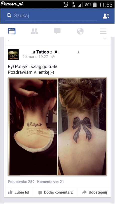 Był Patryk i szlag go trafił