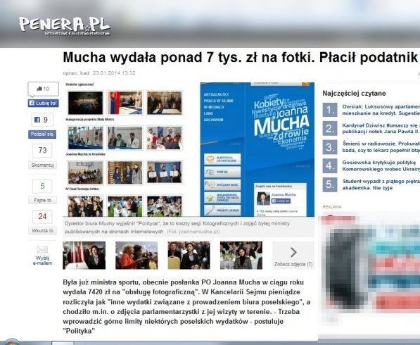 Mucha zafundowała sobie sesję fotograficzną