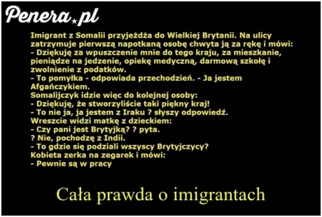 Cała prawda o imigrantach w UK