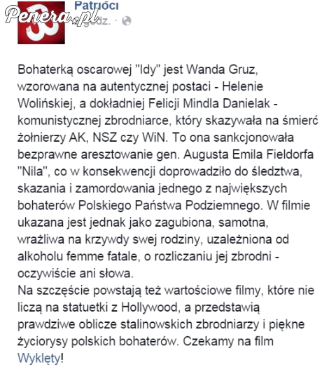 Cała prawda o Oscarowej Idzie