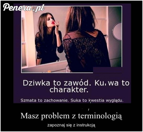 Całkiem dobra terminologia