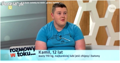 Chipsy i batony to jego hobby