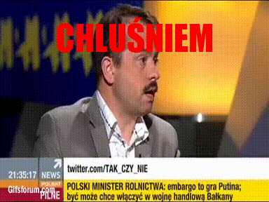 Chluśniem bo uśniem