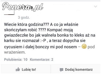 Chora mamuśka na fejsie