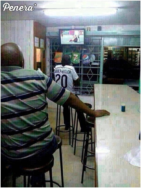 Chyba nie może się doczekać aż zagra jego idol