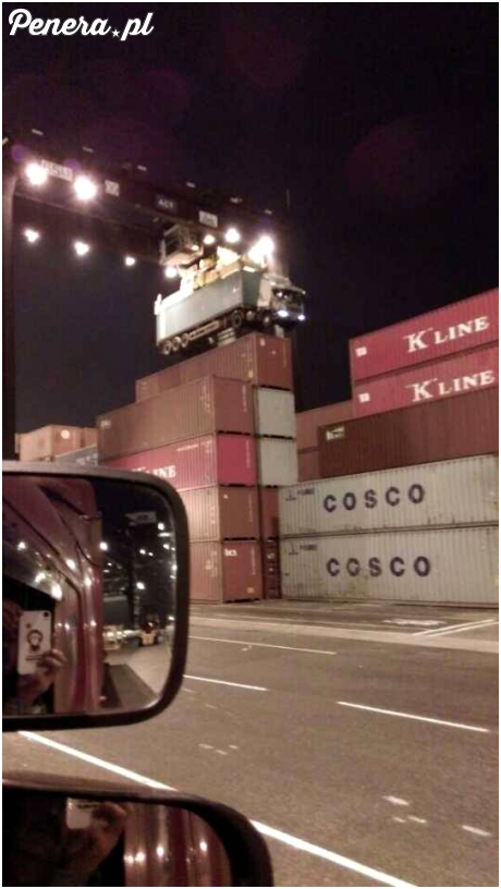 Chyba zapomniał o ciężarówce