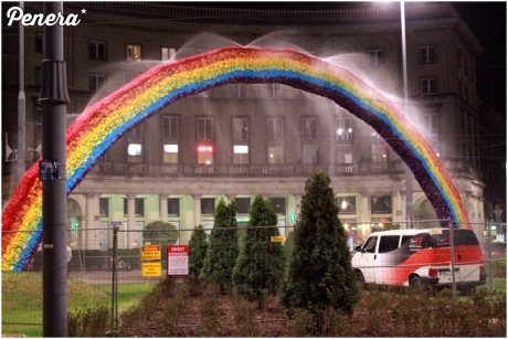 Ciekawe co jeszcze wymyślą obrońcy tęczy